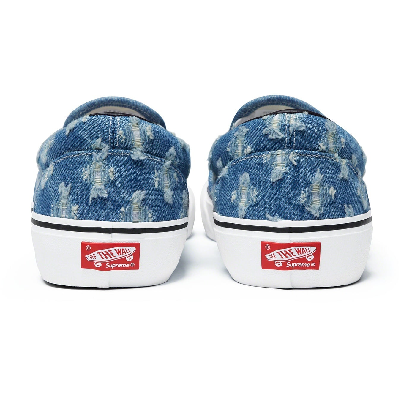 Supreme®/Vans® Hole Punch Denim Slip-On Pro view 3